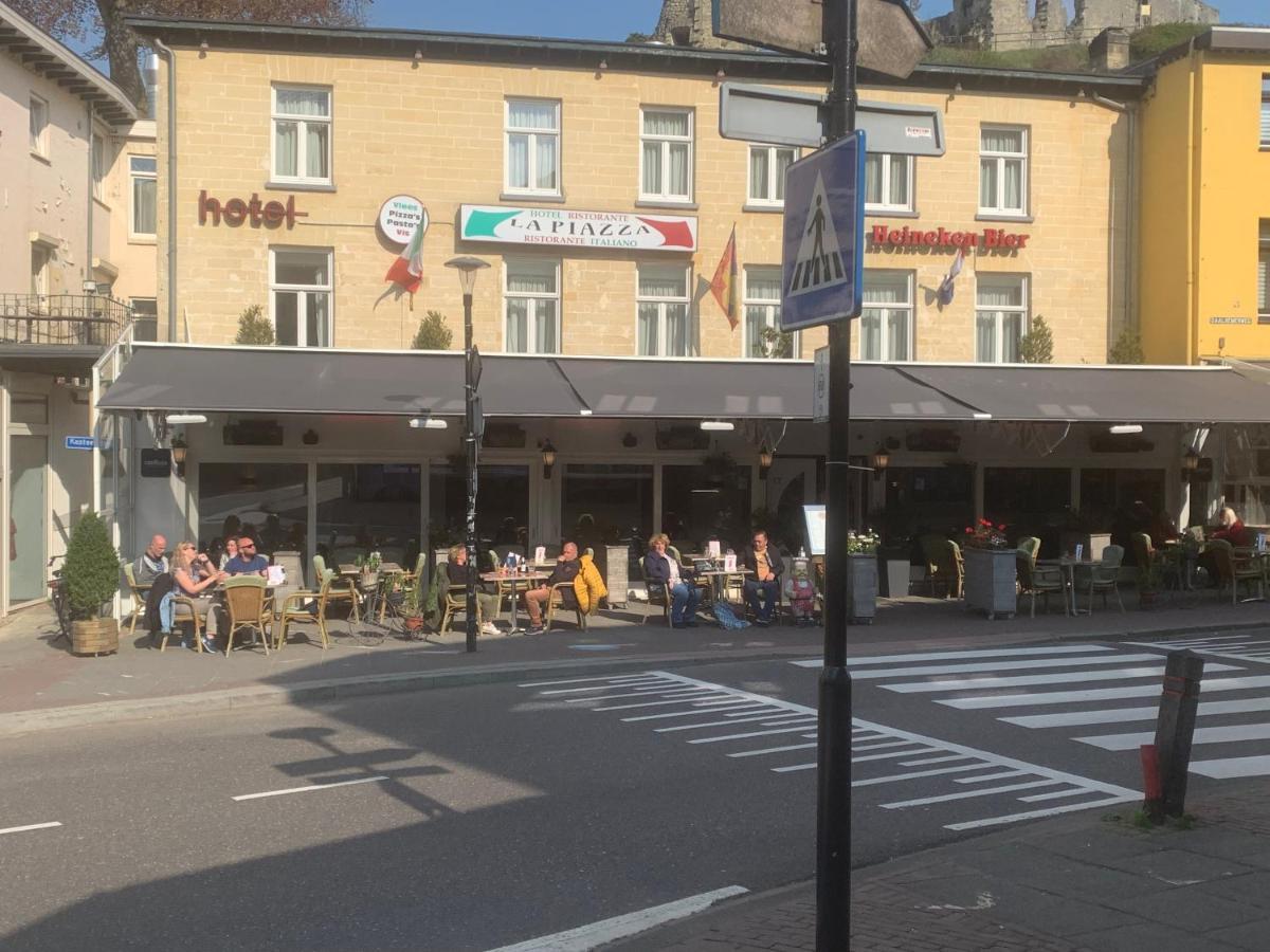 Hotel Restaurant La Piazza Valkenburg aan de Geul ภายนอก รูปภาพ